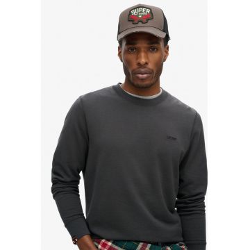 SUPERDRY - Bluza de trening cu model uni