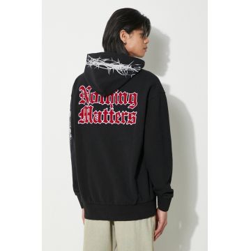 Aries hanorac de bumbac Nothing Matters Embroidered