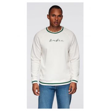 Bluza cu maneci raglan si detalii contrastante  OM-SSNZ-0244