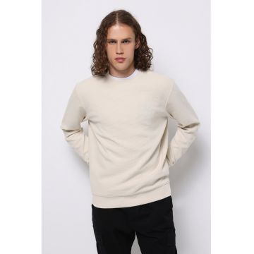 Bluza de trening cu broderie pe piept