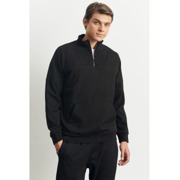 Bluza de trening cu buzunar kangaroo