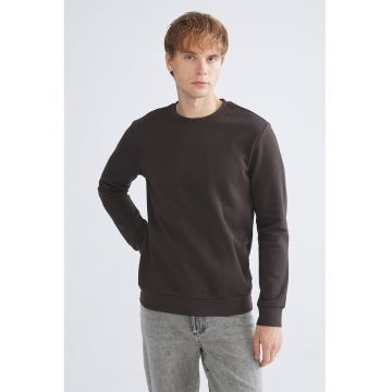 Bluza de trening cu decolteu la baza gatului