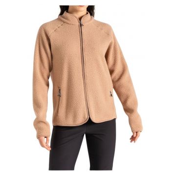 Bluza de trening cu fermoar si maneci raglan -