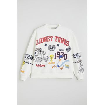 Bluza de trening cu imprimeu desene animate