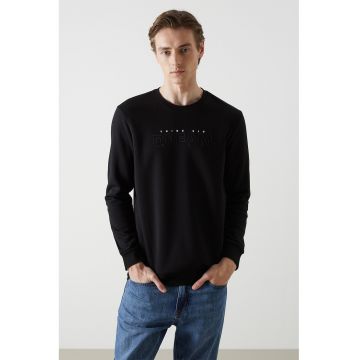 Bluza de trening cu imprimeu text