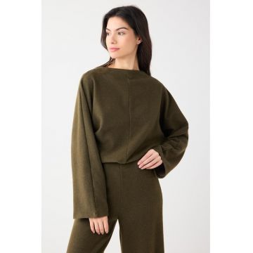 Bluza de trening cu maneci cazute