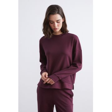 Bluza de trening cu maneci cazute