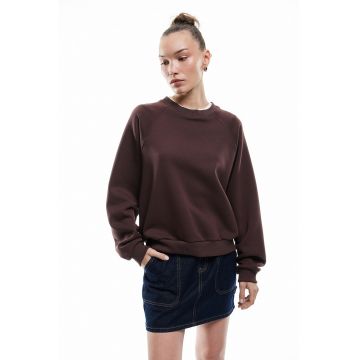 Bluza de trening cu maneci raglan