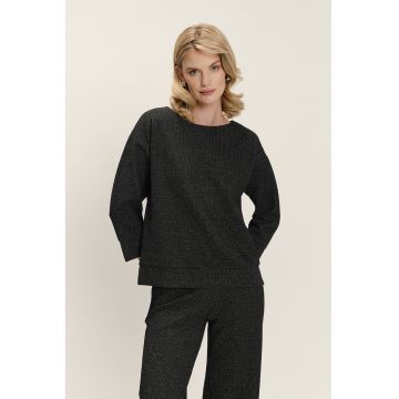 Bluza de trening cu maneci trei sferturi