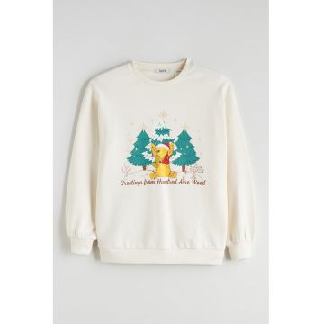 Bluza de trening din bumbac cu imprimeu