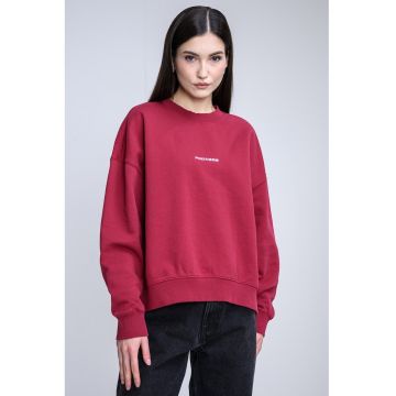 Bluza de trening supradimensionata cu maneci cazute