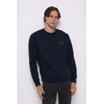 Hanorac barbati  albastru ocean - bumbac - L