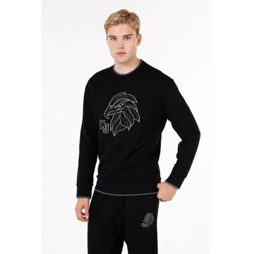 Hanorac / Bluza De Barbati Negru Comfort Fit 8684112511023