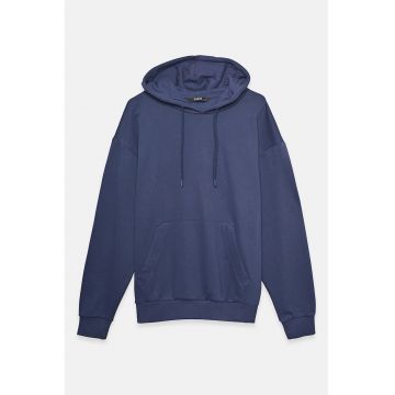 Hanorac cu buzunar kangaroo si gluga ajustabila