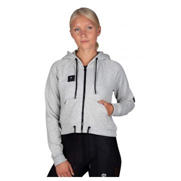 Hanorac cu buzunare laterale cu fermoar -