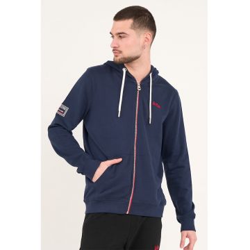 Hanorac cu fermoar si buzunare