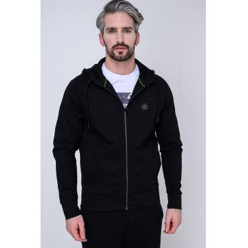 Hanorac cu fermoar si buzunare laterale
