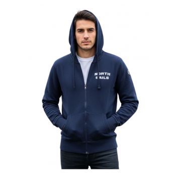 Hanorac cu fermoar si buzunare -