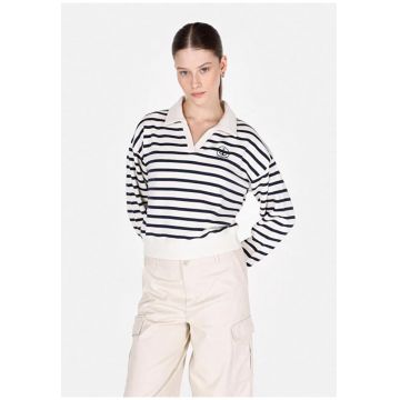 Hanorac dama -  alb - bumbac -