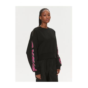 Hanorac dama  negru - fabricat din material de calitate