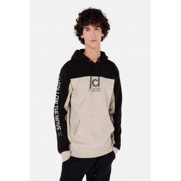 Hanorac de bumbac cu model in doua nuante