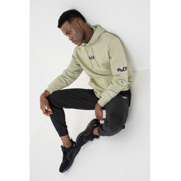 Hanorac din amestec de bumbac cu logo Ess