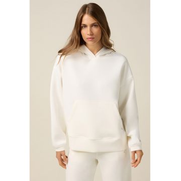 Hanorac din amestec de modal cu buzunar kangaroo