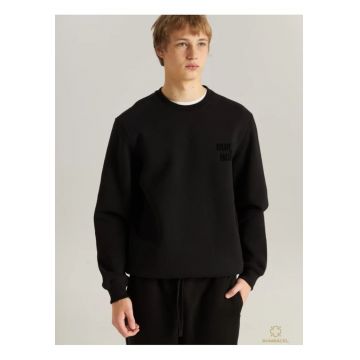 Hanorac din bumbac cu flis pentru barbati