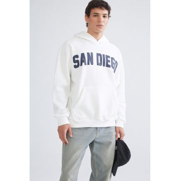 Hanorac lejer cu text