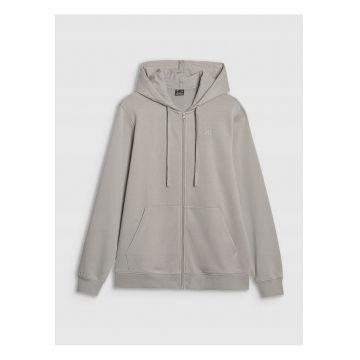 Hanorac pentru barbati cu fermoar - gri  multicolor