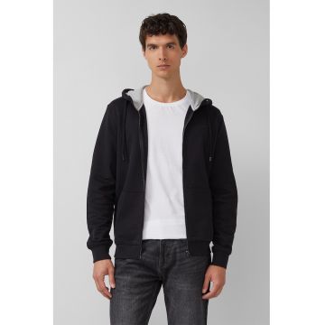 Hanorac regular-fit cu logo discret