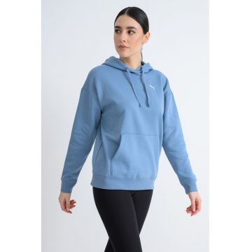 Hanorac relaxed-fit cu buzunar kangaroo