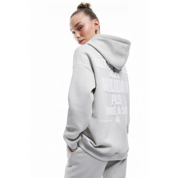 Hanorac supradimensionat cu imprimeu