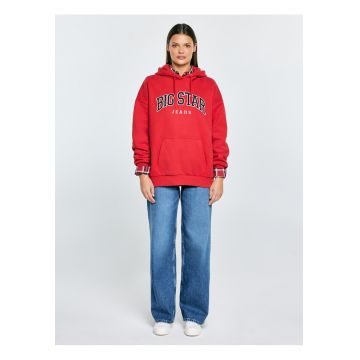 Hanorac supradimensionat cu maneci cazute