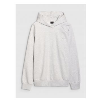 Hanorac unisex cu gluga -  gri - bumbac