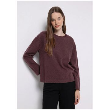 Pulover dama  Mov - bumbac - marime L