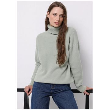 Pulover De Dama Verde Regular Fit 8684112954226