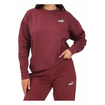 Bluza de trening cu maneci cazute si detaliu logo in piept