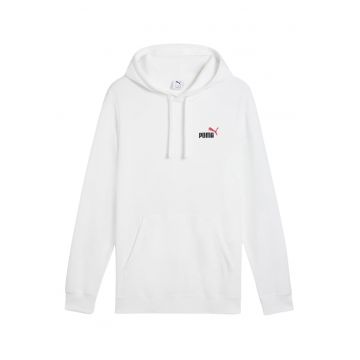 Hanorac barbatesc  Ess 2 Color - alb - bumbac si poliester - gluga integrata - buzunar frontal