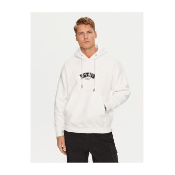 Hanorac barbati  alb -