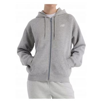 Hanorac cu maneci raglan si fermoar -