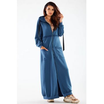 Hanorac dama -  Albastru`1`