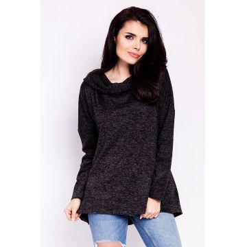 Hanorac dama AWAMA poliester gri Grafit