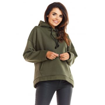 Hanorac dama  bumbac Kaki