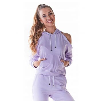Hanorac dama -  Bumbac/Lycra - Violet