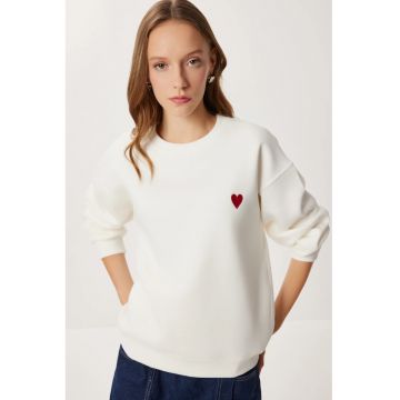 Hanorac dama - Happiness Istanbul - alb