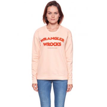 Hanorac dama -  Wrocks - casual - roz - bumbac