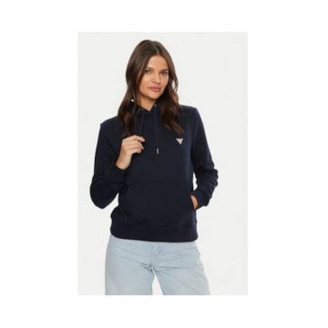 Hanorac din amestec de bumbac cu snur -