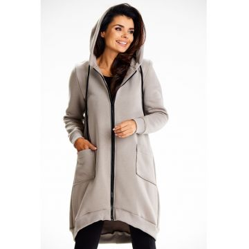 Hanorac gri  dama