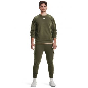 Bluza cu decolteu la baza gatului si maneci raglan pentru fitness Rival - Kaki